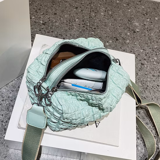 New OEM ODM Factory PU Leather Designer Shoulder Fashion Women Lady Bags Tote Crossbody Bags for Women with Resin Handle Wholesale Market Distributor Supplier