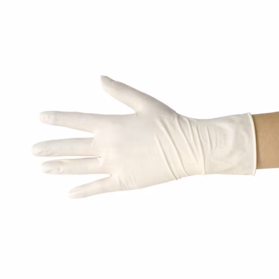 Gant chirurgical en latex médical jetable stérile