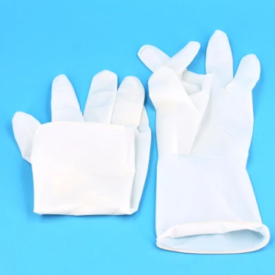 Gants de procédure en latex 100 % naturel, gants chirurgicaux